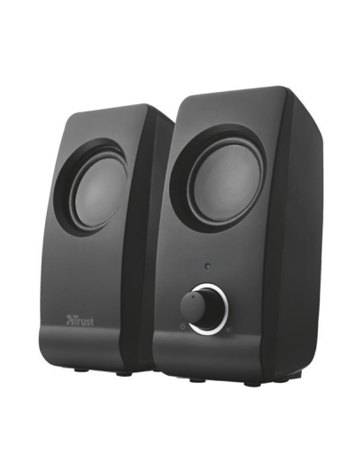 Trust Remo 2.0 PC-høyttalere med 8 Watt - Svart Høyttalersett Trust Remo 2.0 PC-høyttalere med 8 Watt - Svart Høyttalersett