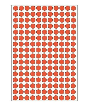 HERMA labels - 5632 label(s) - 8 mm round
