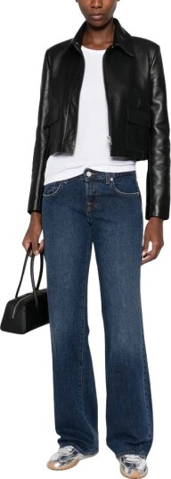 7 For All Mankind Dame Jeans Blå W27,