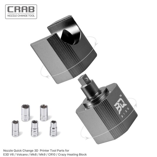 BigTreeTech BIQU CRAB Nozzle Change Tool BigTreeTech BIQU CRAB Nozzle Change Tool