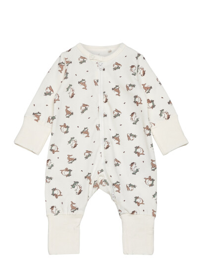 CeLaVi Nightsuit W. Aop - Cream - 50