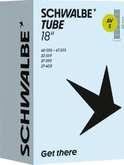 Schwalbe slange 18 x 1,75 med 40mm Autoventil AV5