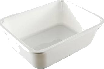Bakke 1 Rum 2227 1O 1965 Ml 227X178x70 Mm Cpet Hvid 216 Stk,216 Stk/Krt