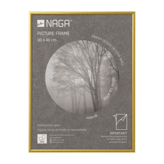 Fotoramme Mat Guld 30 X 40 Cm Fotoramme Mat Guld 30 X 40 Cm