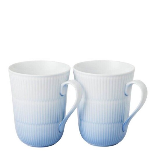 Royal Copenhagen Iris krus 36 cl 2 stk blå Royal Copenhagen Iris krus 36 cl 2 stk blå