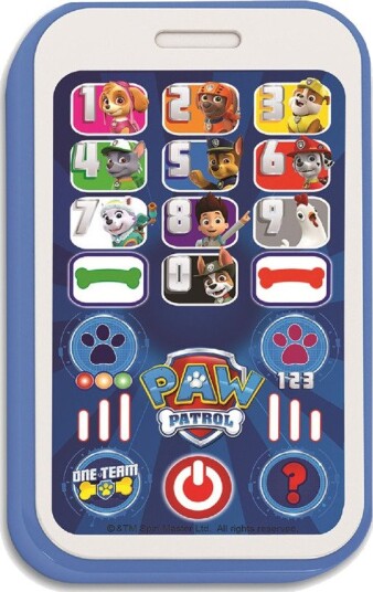 Paw Patrol Leketelefon For Barn Inkl. Batterier 18+ Måneder