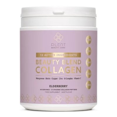 Plent Beauty Collagen Blend Gold line Svarthyll 277g Plent Beauty Collagen Blend Gold line Svarthyll 277g