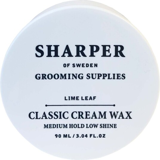 Sharper Of Sweden Classic Cream Wax Lime Leaf 90ml