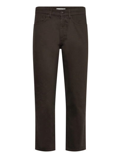 Mango Regular Fit Cotton Jeans   Brown   40