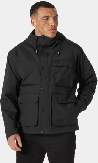 Helly Hansen Escape Utility Rain Jacket Herre Svart L