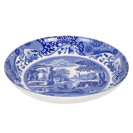 Blue Italian Pastaskål 23 cm