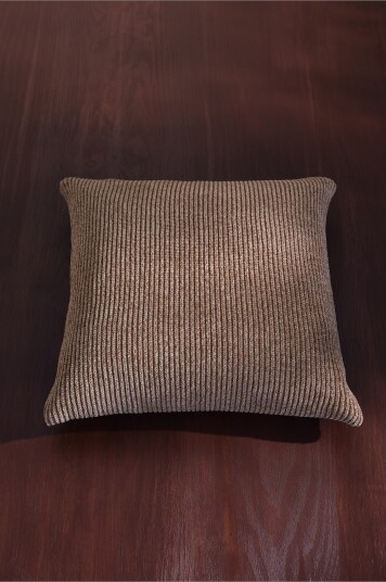 Jotex - Strikket Putetrekk 50x50 Cm Brun - CHILLY - Kjøp Pynteputer & putetrekk hos Jotex