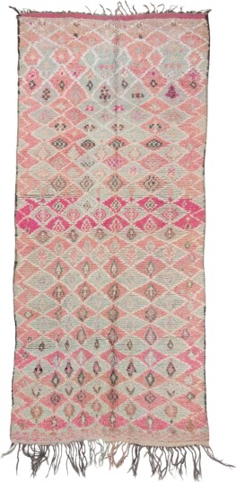 Kelim teppe Marokkansk Azilal Special Edition 350 x 150 cm Størrelse: 350 x 150 cm