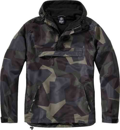 Brandit Windbreaker Anorakk Svart