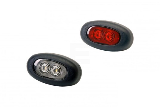 TruckLite Truck-Lite M851 - Led Markeringslys (Oval) (Hvit)