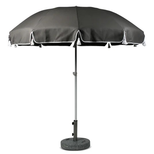 Fri Form Parasoll 220 cm med dusker grey 30