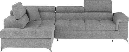 Seksjon Eltap Eridano 275x202x88 cm Raquel 04 Grå Venstre