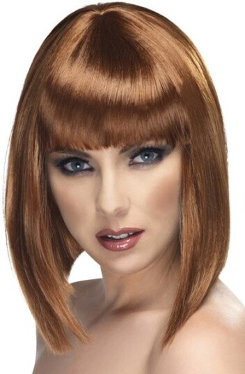 Glam Short Wig Brown