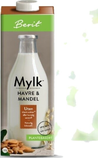 Berit Nordstrand - Havre/Mandel-Mylk 1L Berit Nordstrand - Havre/Mandel-Mylk 1L