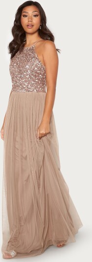 Angeleye High Neck Sequin Maxi Dress Angeleye High Neck Sequin Maxi Dress