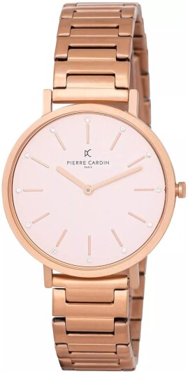 Pierre Cardin Dameklokke CBV.1118 Belleville Glam Rosa/Rose gulltonet