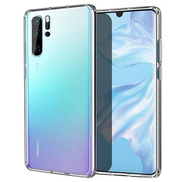 Antiskli Huawei P30 Pro TPU-deksel Gjennomsiktig