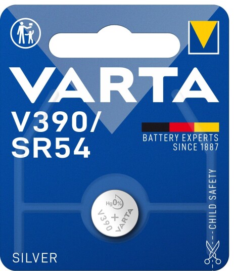 Varta SR54 Knappcellebatteri 1,55V Sølvoksid 80mAh - 1 stk