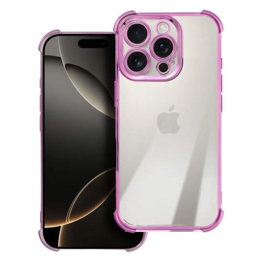 OEM Antishock Electro Deksel for Samsung Galaxy S25 FE Rosa