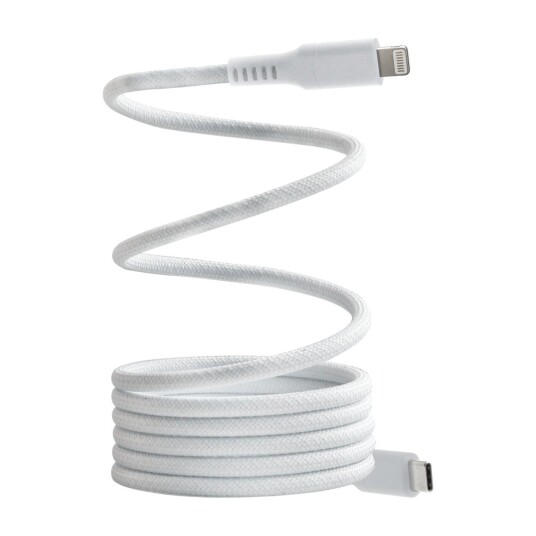 Dacota Platinum magnetisk USB-C til Lightning kabel 1,5 m, hvit Dacota Platinum magnetisk USB-C til Lightning kabel 1,5 m, hvit