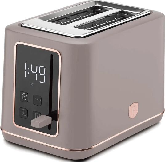 Berlingerhaus Digital Toaster Matt Taupe   Beige   27.8X16.6X19.1CM