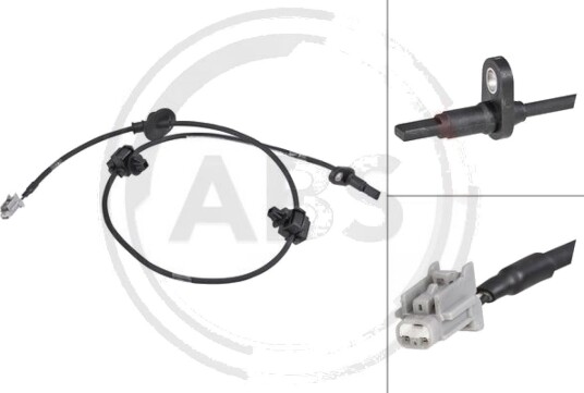 Sensor, ABS A.B.S. 30178 Sensor, ABS A.B.S. 30178
