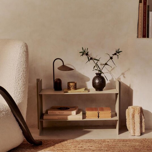 Ferm Living Lager lav hylle   Cashmere