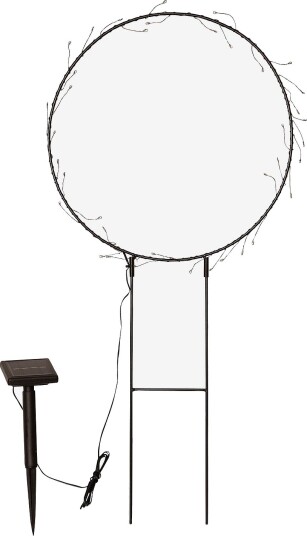 Star Trading   Solcelledekor Barlumi Solar 60 cm   Svart