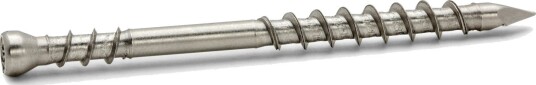 Terrasseskrue FAST 4.8 A4 Deck Tool Dimensjon: 4,8x60 mm, Innhold: 1000 stk