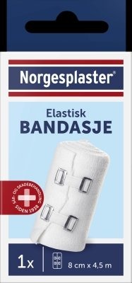 Norgesplaster Elastisk Bandasje 8cmx4,5m