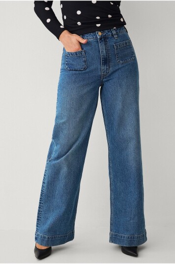 Ellos Collection Jeans Asparagus Blå