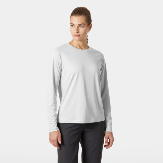 Helly Hansen HH Tech Crew Longsleeve 2.0 Dame Grå S