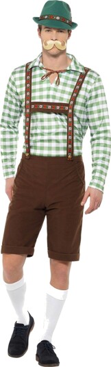 Alpin Bayersk Drakt - Medium