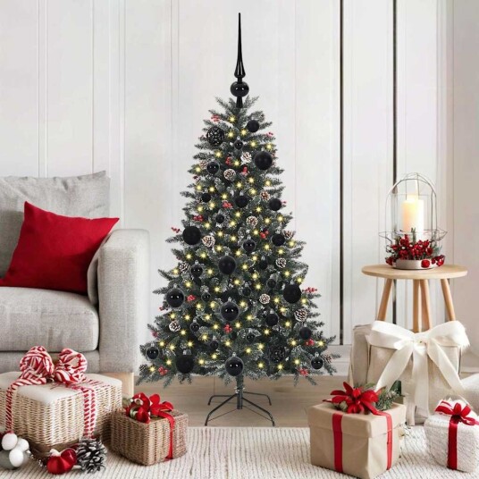 Kunstig juletre grønn 68 x 68 x 120 cm PVC og plast og stål