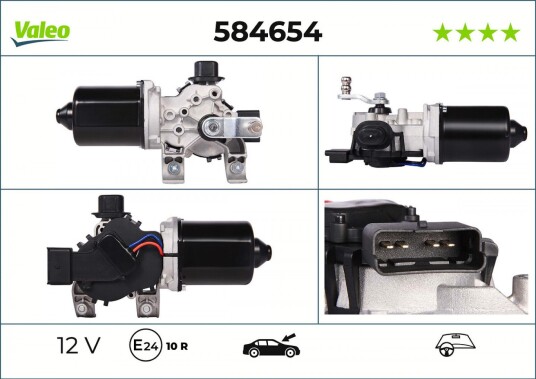 VALEO 584654 Vindusviskermotor