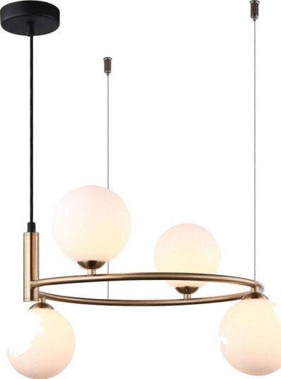 Hengelampe Italux Amily Mdm 3974/4 Bro Hengelampe Italux Amily Mdm 3974/4 Bro
