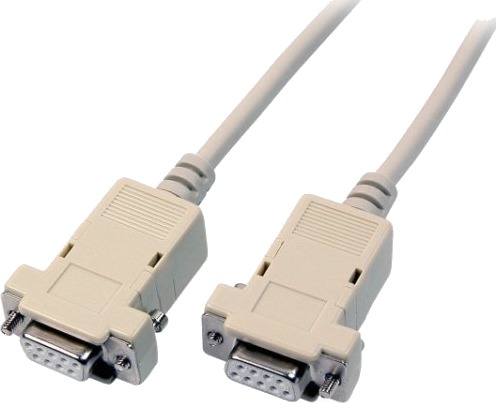 Efb Elektronik Ek143.1,8, Beige, 1,8 M, Db-9, Db-9, Hunkjønn, Hunkjønn