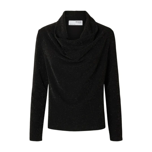 Selected Femme Dame Topper Svart M