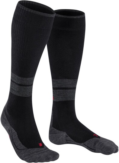 Falke Men's TK Compression Energy Trekking Knee-high Socks Black 39-42 W3