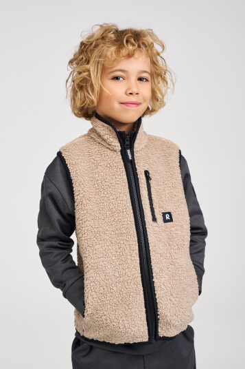 Reima Fleece Vest Tupas Beige 152
