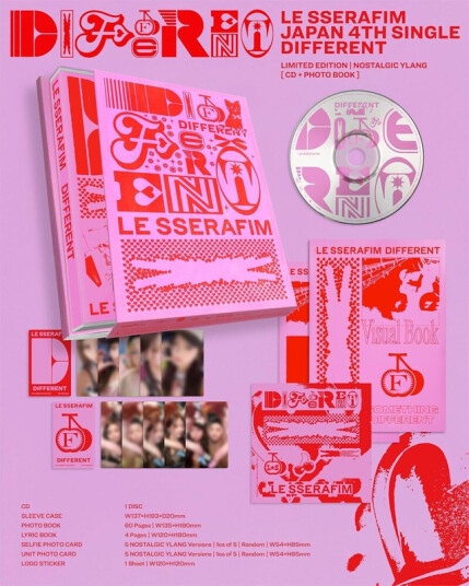 Le Sserafim  Different  CD