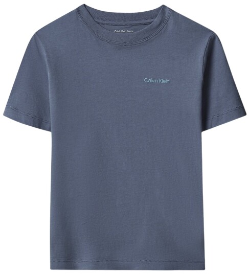 Calvin Klein T skjorte Logo Nattskygge Blue Calvin Klein 10 år 140 T skjorte Blå