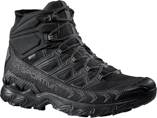 La Sportiva Men's Ultra Raptor II Mid GORE TEX Black/Reflective 45 La Sportiva Men's Ultra Raptor II Mid GORE TEX Black/Reflective 45