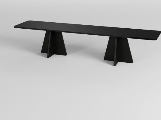 Munne TV-benk 180 cm - Svart