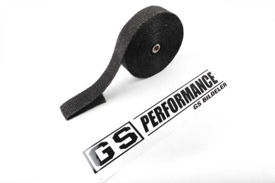 Gs Performance GS performance varme bandasje 800`C 25mm 15meter svart GSP RT3025 Gs Performance GS performance varme bandasje 800`C 25mm 15meter svart GSP RT3025